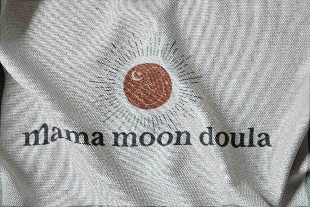 Mama Moon Doula branding design